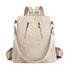 Retro Backpack for Women, European and American Anti-theft Backpack, Large Capacity, Casual and High-end Student Schoolbag