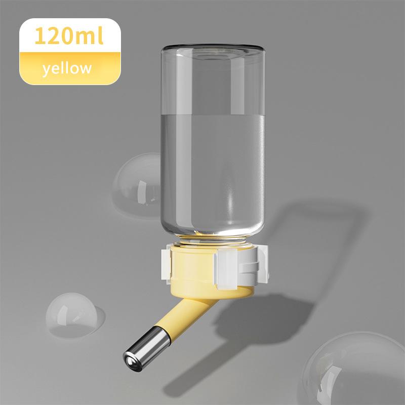 Nepropustná napáječka pro křečky, dávkovač vody, krmítko, závěsná korálová hlava, psy, morče, veverky, králíky, napáječka