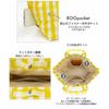 ROOTOTE Boat-Shaped Horizontal Tote Bag, Gingham Check, SN Deli Laminate, Q 1030 (01 Check Green)