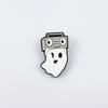 Little Ghost Brooch - Halloween Cartoon Series Badge for Children's Backpack Decoration
