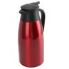 Isolierter Wasserkocher 2L 304 Edelstahl Doppelwandig Vakuum Thermischer Kaffeespender Kessel für Tee Zuhause Burgund