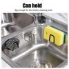 1/2/4 Piezas Armario de Almacenamiento de Esponjas de Cocina Tubería de Drenaje de Fregadero Estante Secador para Esponjas de Baño Estante para Esponjas de Limpieza Accesorios de Gancho Herramientas