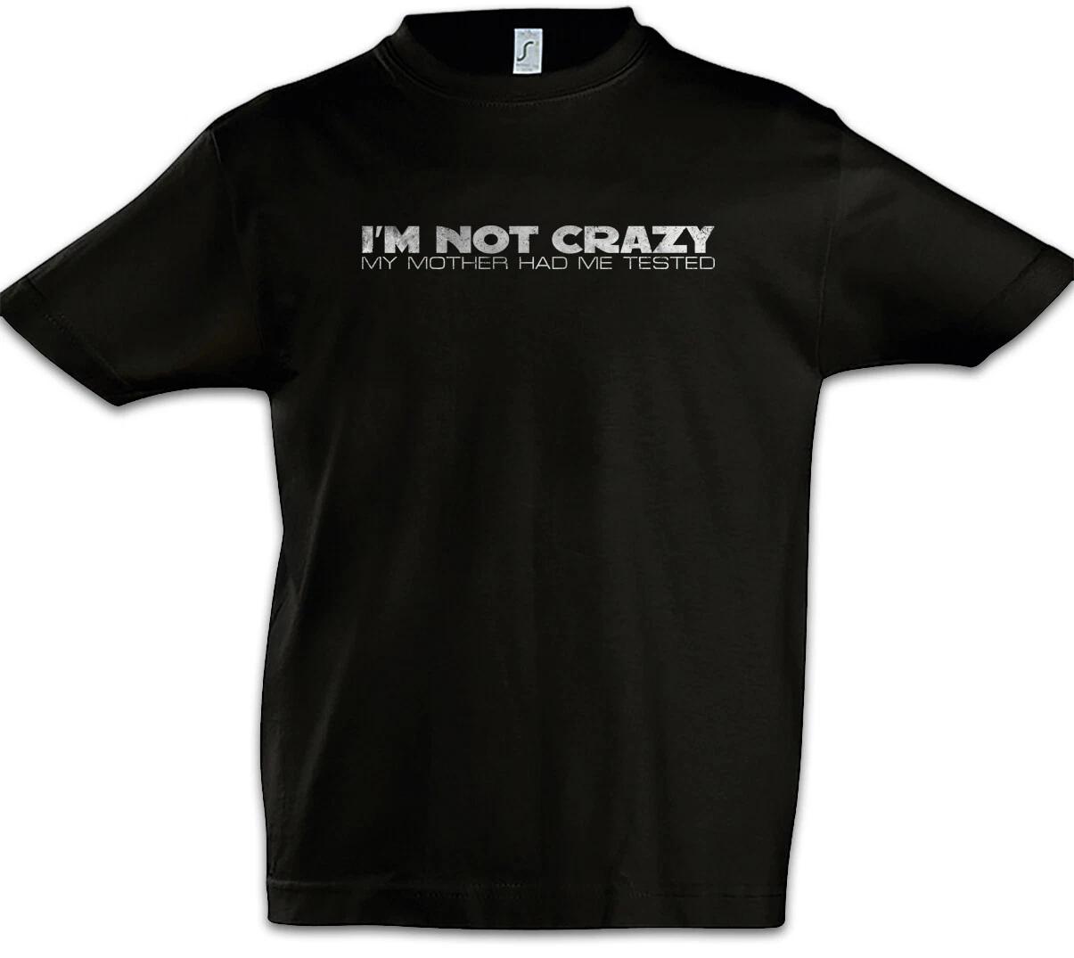 

I m Not Crazy Boys T-Shirt Science Scientist Fun Nerd Introvert Outsider- 100