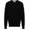Letter Pattern Crew Neck Pullover Casual Knit Sweater Men Sweater K10K113031