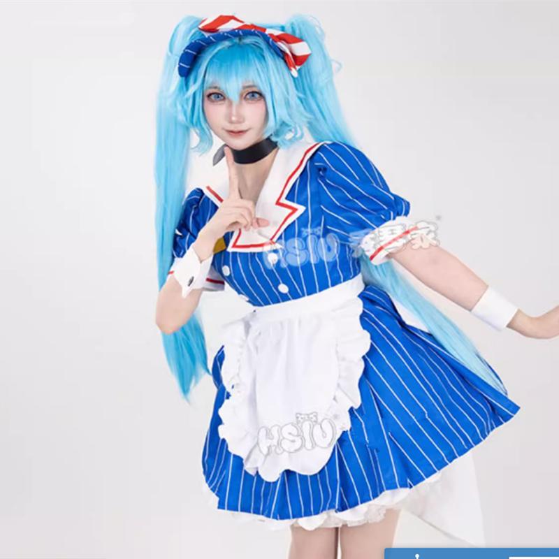 Miku Cosplay Kostümleri Anime Büyüleyici Üniforma Cadılar Bayramı Noel Karnaval Partisi Kadınlar İçin Giyinme