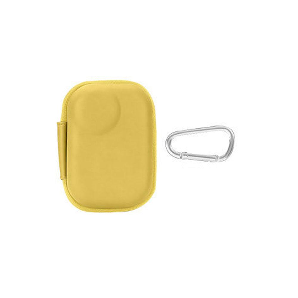

High-Density Water-Repellent Material Portable Mini Bag For Insta360 Go Ultra Waterproof Storage Bag Protective Storage Case жовтий