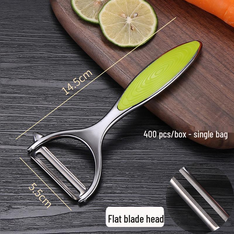 "Stainless Steel Fruit & Vegetable Peeler and Melon Planer Kitchen Gadget"