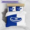 Set Copripiumino Stampato Portsmouth F.C. – include 1 copripiumino e 2 federe coordinate Decorazione per la camera da letto Regali di Natale