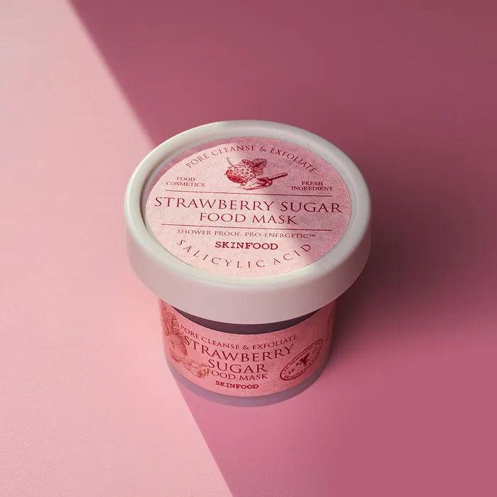 [Exclusive Brush Included] Strawberry Sugar Food Mask