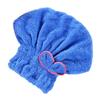 Bowknot Water Absorbent Quick Hair Drying Cap Bathing Hat Tool Drying Head Towel