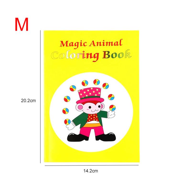 Magic Coloring Book Magic Tricks Magie Book Stage Prop Gimmick Mentalism Funny Simple Magic Props Suitable for Beginners TMZ