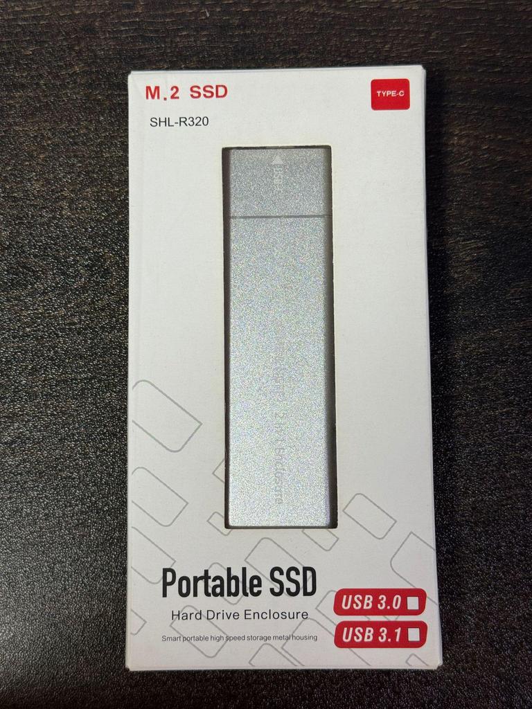 New USB 3.0 M.2 NGFF SSD Enclosure: Metal Type-C Interface for Mobile Storage