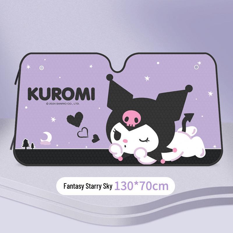 Sanrio Car Windshield Sunshade - Heat Insulation & Sun Protection Visor