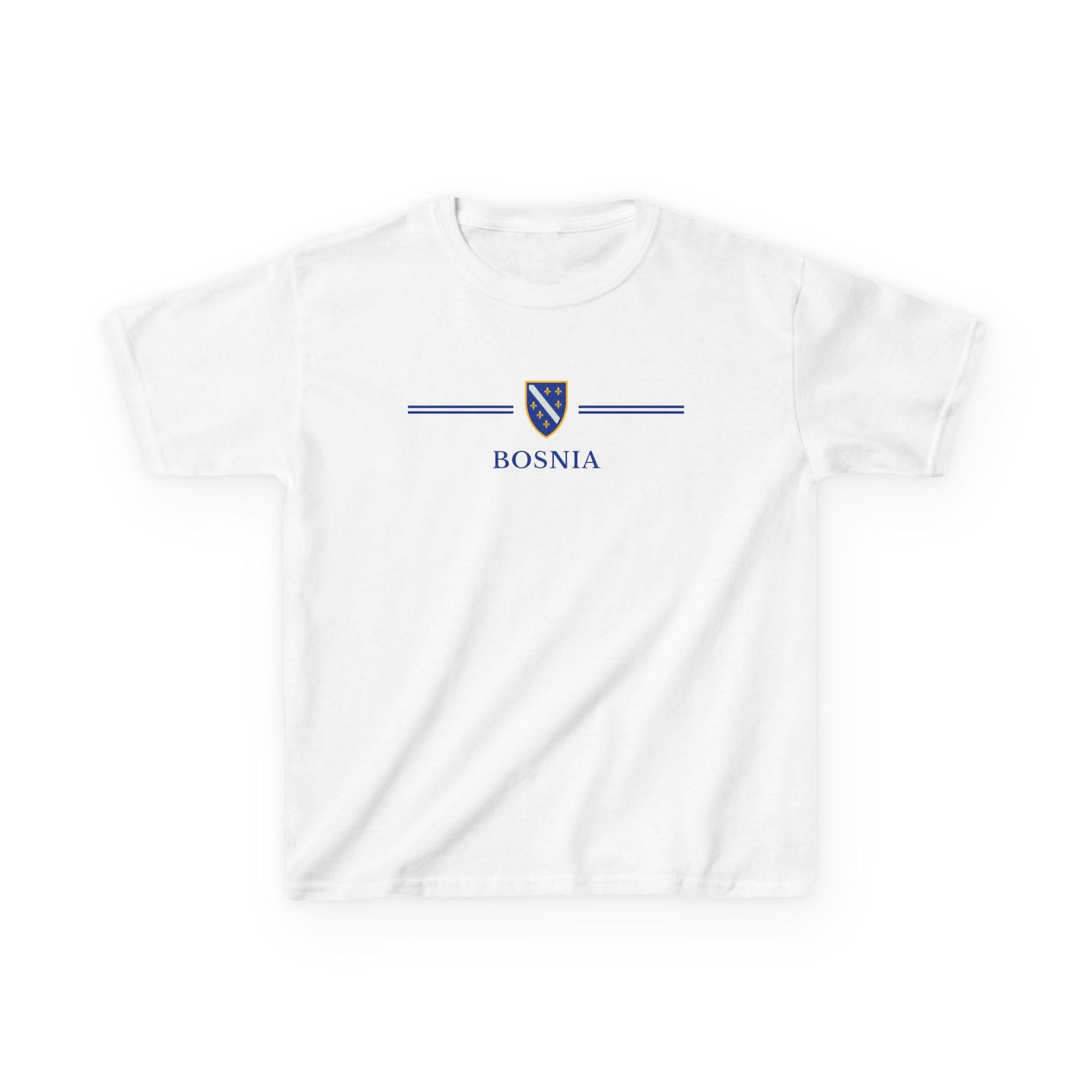Bosnia Baby Tee, Bosnia Flag Shirt, Sarajevo Aesthetic Tee, Balkan Pride Top, Bosnia and Herzegovina Shirt,Y2K Bosnia Shirt,Gift For Bosnian 2XL