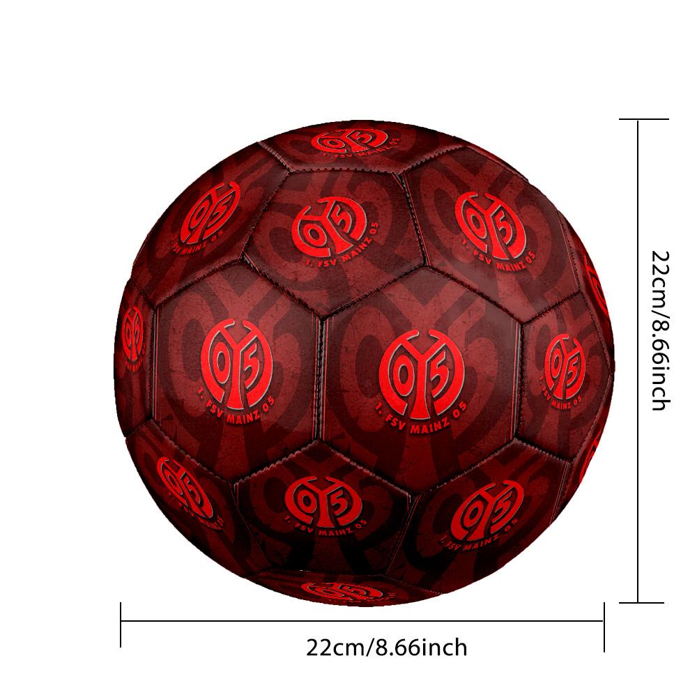 Mainz FC Size 5 Standard Football Durable Training Match Soccer Ball for Adult Outdoor Sports