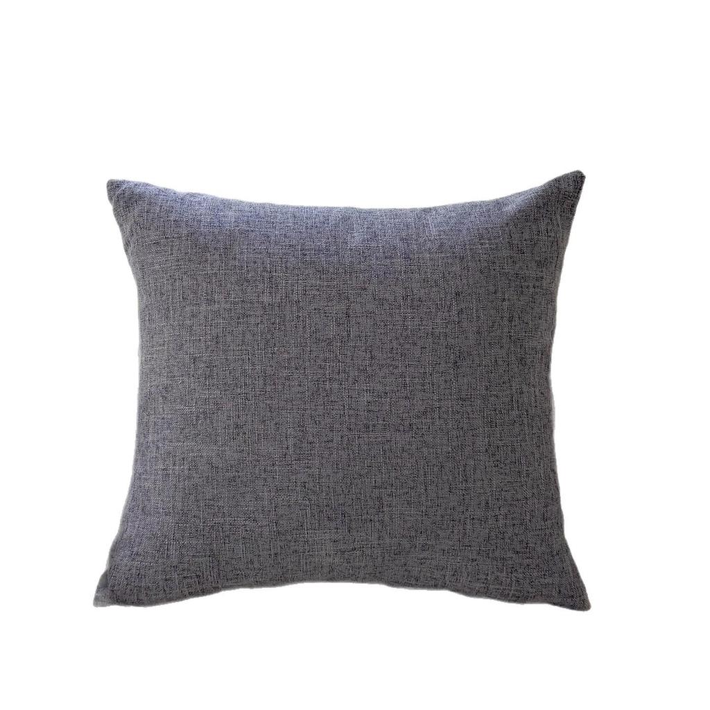 Washable Large Linen Lumbar Sofa and Bedside Cushion Cover