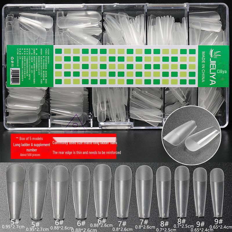 Ultra-Thin Handmade Long Ladder Nail Art Patch