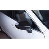 RUIQ Exterior Door Mirror Covers and Garnishes for the New Mazda KG Series Carbon Fiber CX-8 (Black Finish)