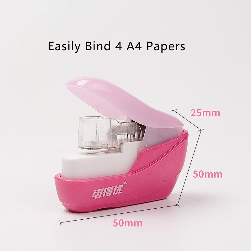 Mini bez hřebíků Snadná sešívačka bez námahy Kniha Sešívačka Sešívačka Bez sešívačky Kancelářské vázací potřeby Školní potřeby