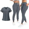 Washable Unisex Summer Work Clothes for Healthcare, Salon, and SPA Professionals