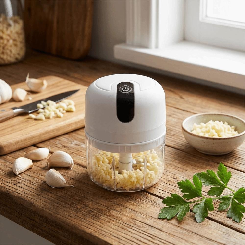Multi-functional Vegetable Chopper Mini Electric Grinder Kitchen Tools Garlic Masher Home Cooking
