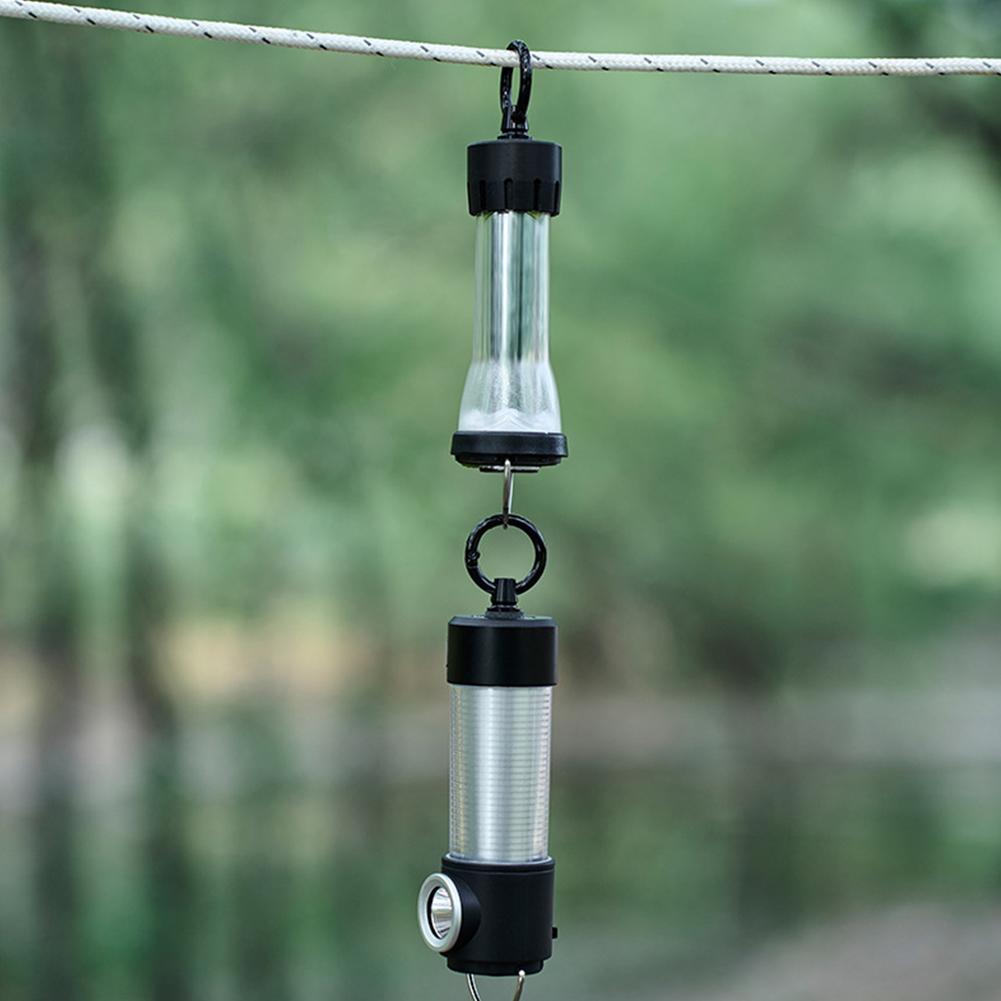 Camping Light Hanging Ring 1/4 Inch Thread Ring Shaped Lamp Hanger with Large Opening for Outdoor Tent Picnic