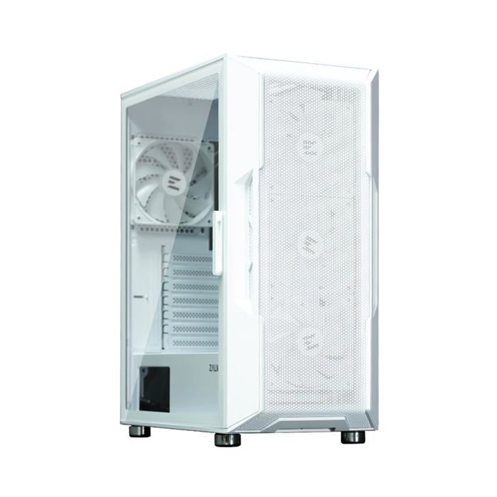 Boitier PC - ZALMAN - I3 Neo ARGB - Blanc - Panneau Vitré - Ventilateurs 120 Mm