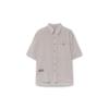 [wooyoungmi] Pink Stripe Short-Sleeve Shirt W261SH35825P