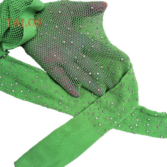 Women Sexy Pantyhose Shiny Rhinestone High Elasticity Anti-slip Ultrathin See-through Hollow Out Fishnet Soft Skinny Party Club Pantyhose