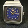 VINTAGE SEIKO 5 AUTOMATIC 2919A JAPAN WOMENS BLUE COLOR DIAL WATCH a704249-1