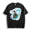 Demon Slayer Tanjiro Water Dragon T-Shirt - Anime Character Design Unisex Tee