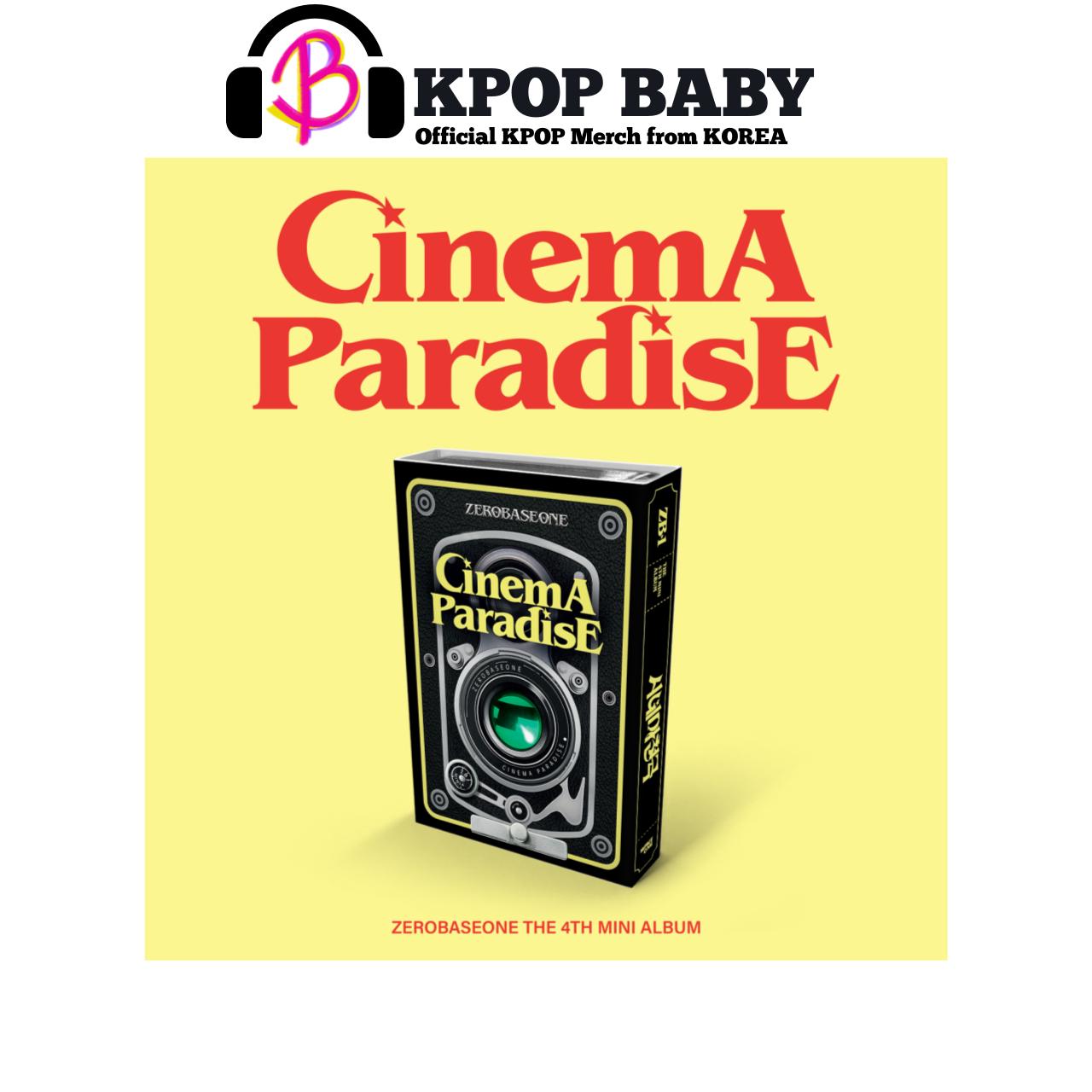 

[Предварительный заказ] ZEROBASEONE - 4-й мини-альбом [CINEMA PARADISE] (ФИЛЬМ вер.)