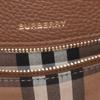 Burberry Borsa Tote in Pelle con Logo del Marchio Borsa Shopping Borsa a Spalla da Donna Marrone Terra
