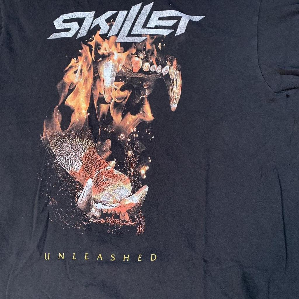 26 New Popular Skillet Band Black T-Shirt Cotton Full Size S-5XL FM134 Unisex T-Shirt