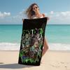 1Pc Turtles Action Beach Towel Microfiber Beach Towel Thin Absorbent For Beach Swimming Yoga Bath Sports 0917136