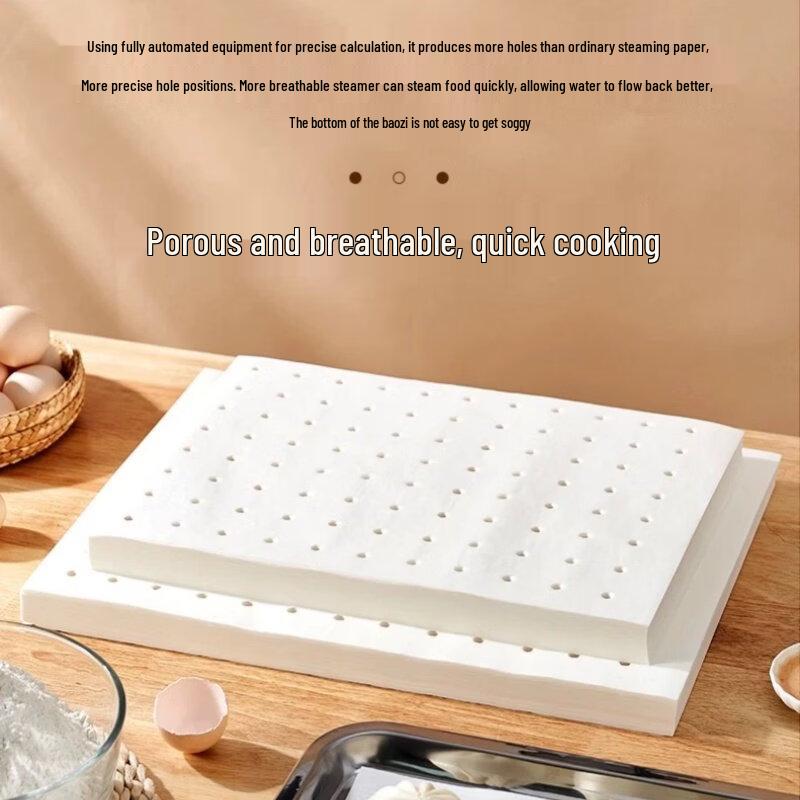 ZISIZ Rectangular Food-Grade Steamer Liners