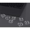 5/10PCS 1U Keycaps, Transparent with Backlit Stain Resistant Enhances Typing For Mechanical Keyboards