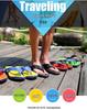 Men's Colorblock Massage Sole Flip Flops - Plus Size Lightweight Beach Toe Post Slippers for Outdoor Casual Wear