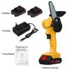 1500W 4inches Wood Cutter Cordless Electric Saw 24V One-Hand Saw Mini Electric Chain Saw