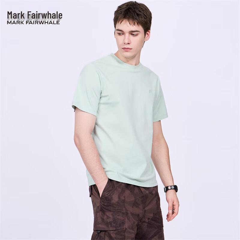 

Mark Fairwhale Men s Skin-Friendly Elastic Round Neck T-Shirt XL
