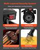 Fuel Transfer Pump 230V, 16 GPM 60 L/min, AC Electric Oil Transfer Pump for Diesel Kerosene Biodiesel, with Auto Fuel Nozzle & 2 Hoses, 45 ft/13.7 m