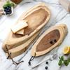 Irregular Shape Acacia Wood Cutting Board Rurual Style Charcuterie Serving Tray  Appetizer