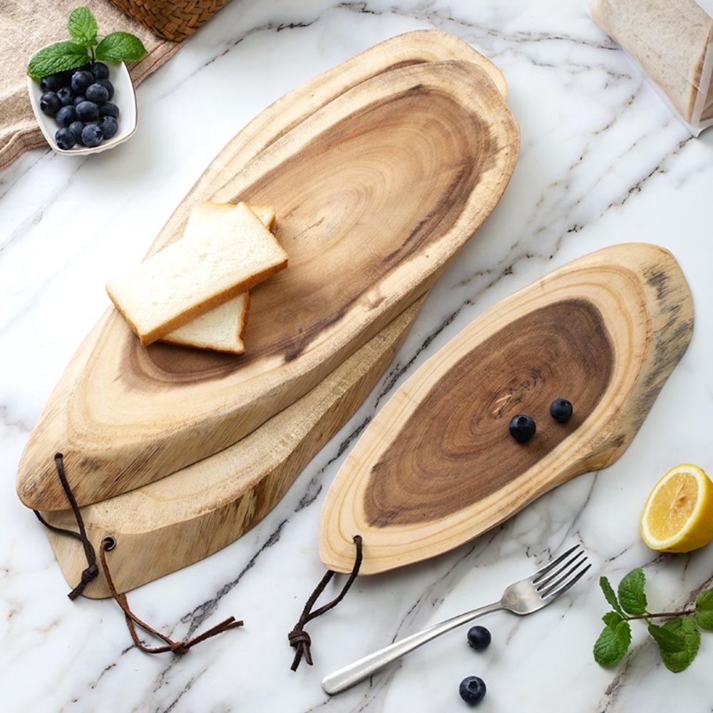 Irregular Shape Acacia Wood Cutting Board Rurual Style Charcuterie Serving Tray  Appetizer