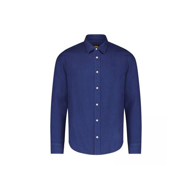 Рубашка Lee PATCH SHIRT IN MEDIEVAL BLUE EU M
