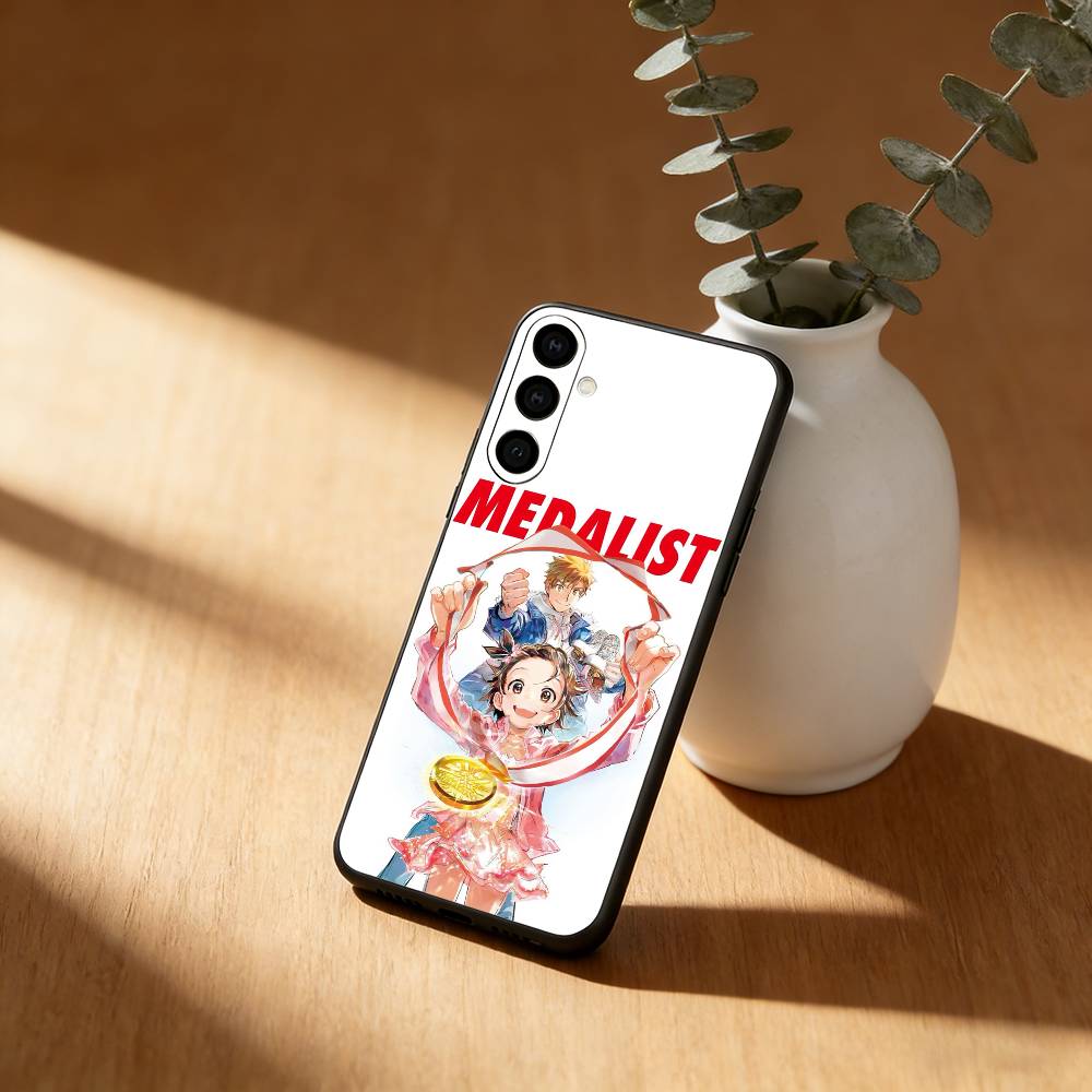 Medalist Anime Inori  Phone Case For Samsung GalaxyA13,21s,22,31,32,52,53,71,72,73,Soft Black Cover Samsung a42 5g