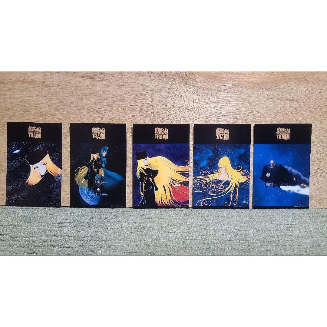 Used Galaxy Express 999 Postcard Set of 5