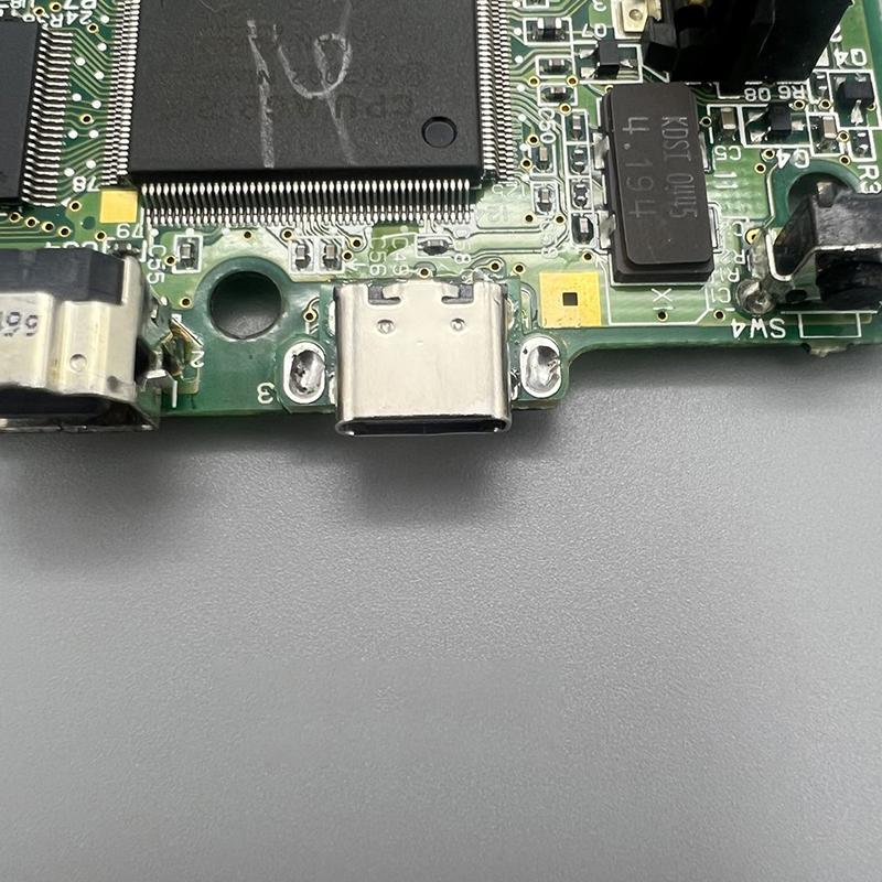 USB-Typ-C USB-C-Ladeanschluss und Kopfhöreranschluss sind für Gameboy Advance SP GBASP geeignet