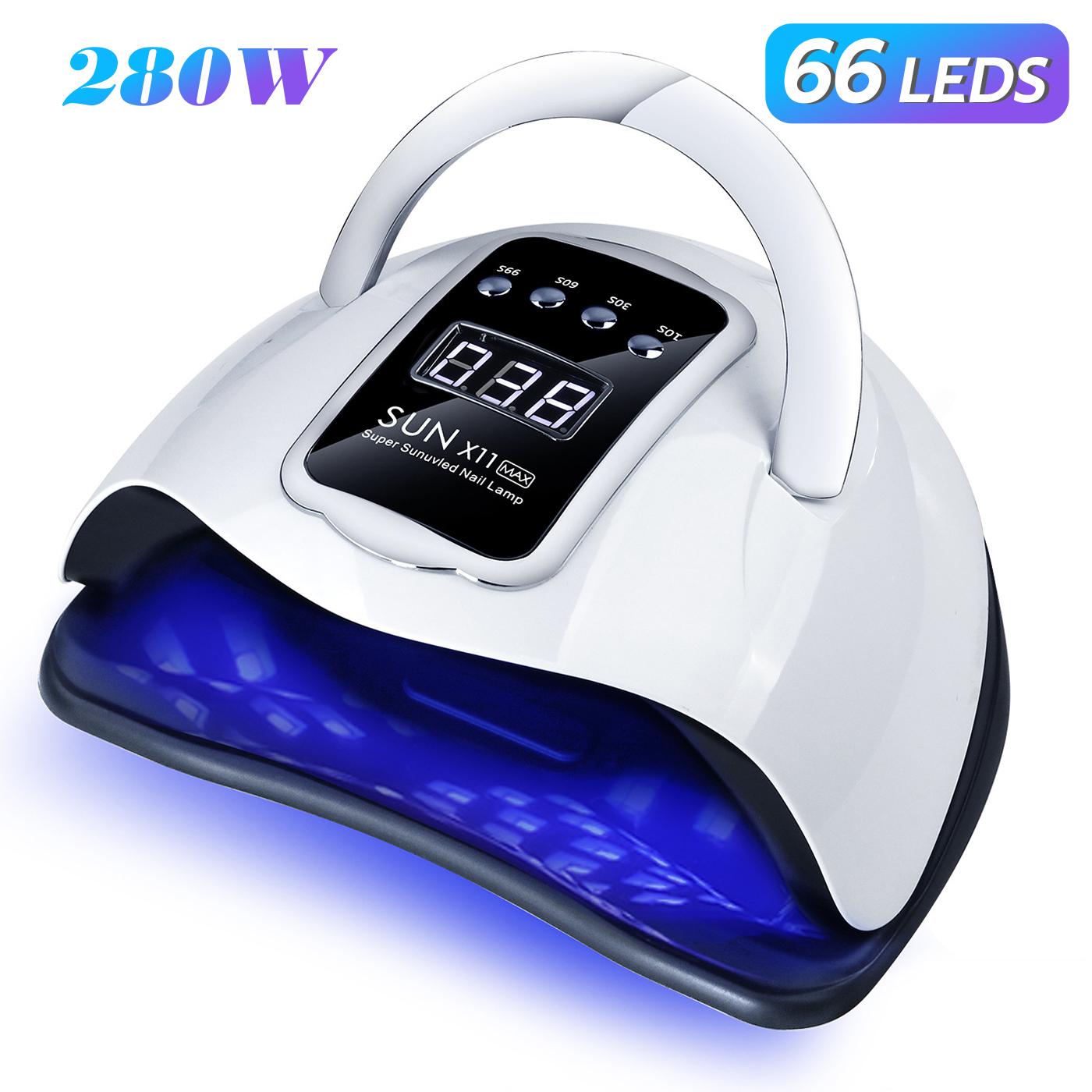 

УФ-светодиодная лампа для ногтей 120 Вт, сушилка для ногтей с 4 настройками таймера, быстрая сушка, 36 светодиодов, УФ-лампа для сушки всех видов ногтей, гелевого нейл-арта EU