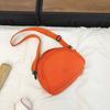 Hong Kong Style Women'S Small Satchel Trendy Simple Messenger Bag Casual Small Round Bag Tooling Style Couple Shoulder Nylon Bag