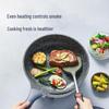 COOKER KING 28CM Fresh-lock Micro-pressure Non-stick Wok with Lid